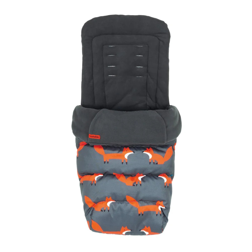Cosatto Footmuff – Charcoal Mister Fox