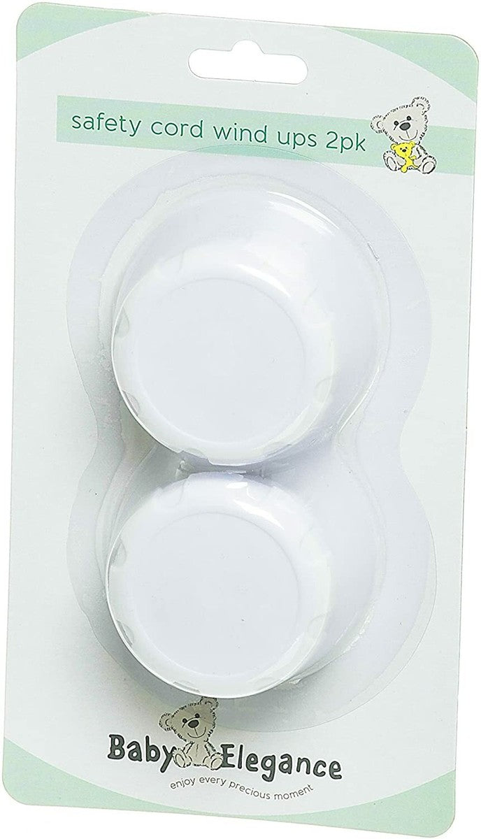 Babyelegance 2 Safety Cord Windups White
